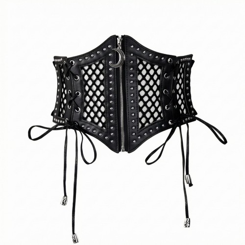 Cintura corsetto pelle pu - cintura,