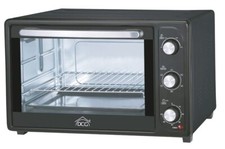 DCG Fornetto elettrico Ventilato Forno 45 Litri 2000W Timer Nero - MB9845 N