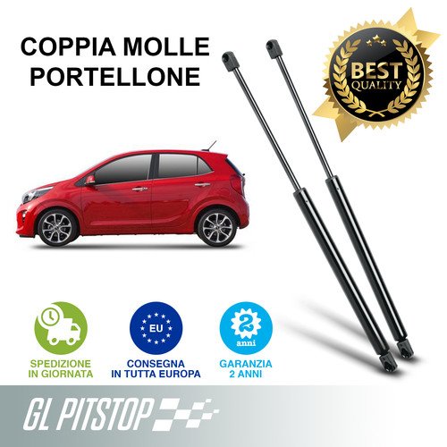Coppia molla gas - gas, per