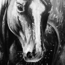 QUADRO CAVALLO ORIGINALE -