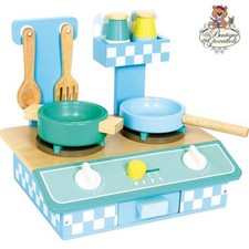 Cucina retrò azzurra gioco - retrò, in