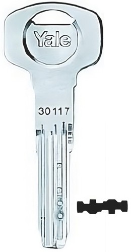 Yale chiave grezza - chiave, per