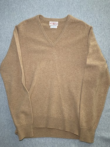Maglione cammello scollo - a, v