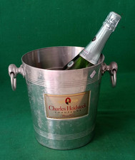 SECCHIELLO GHIACCIO PORTAGHIACCIO SUAGLASS CHAMPAGNE CHARLES HEIDSIECK. CU73