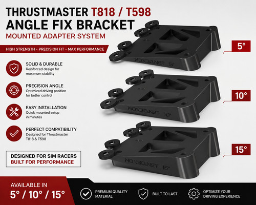 Thrustmaster t818 t598 support