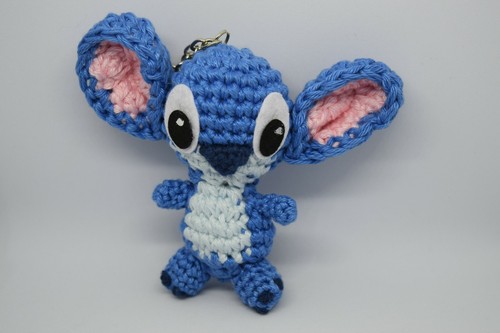 Portachiavi forma stitch - portachiavi,