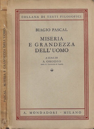Miseria grandezza dell uomo - grandezza, dell'uomo