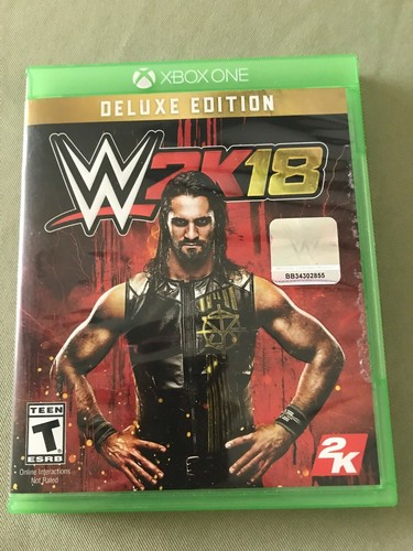 Wwe 2k18 deluxe edition - wwe,