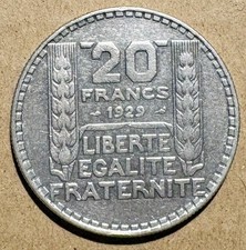Moneta da 20 FRANCHI FRANCESI