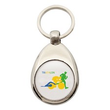 Portachiavi triathlon nuoto