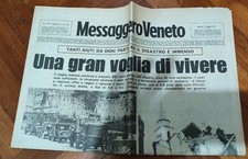 Terremoto Friuli - Messaggero