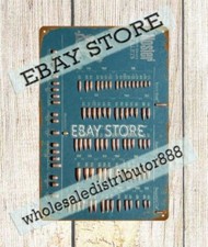 Nosler Trofeo Grado Proiettili Munizioni Espositore Metallo Insegna Latta Wall Art Designs