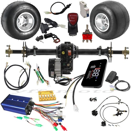 Kit assale posteriore motore - kit,