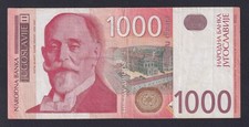 Banconota Jugoslavia 1000