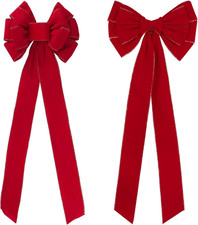 2Pcs Fiocchi Rossi Grandi