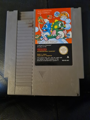 Bubble bobble nintendo nes - bubble,