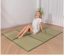 Tappetino Tatami Giapponese Queen Size Tradizionale 100% Erba Rush. Nuovo