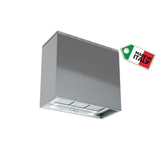 CAPPA CUCINA 90CM A PARETE acciaio inox 730m³/h  ASPIRANTE  FILTRANTE RICIRCOLO