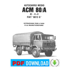 Fiat 6613 G Iveco ACM 80 Truck