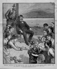 PRESIDENT CLEVELAND IN THE