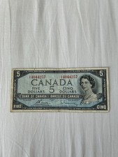 Banconota da 5 dollari 1954
