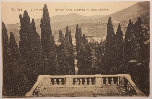Tivoli veduta dalla - –,