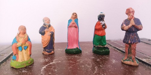 Statuine presepe antiche lotto - statuine,