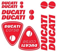 Kit adesivi vinile tuning DUCATI custom moto decals stickers