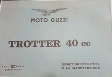 Moto Guzzi Trotter 40cc. Uso e