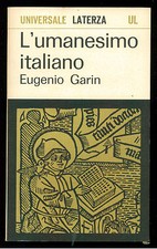 GARIN EUGENIO L'UMANESIMO