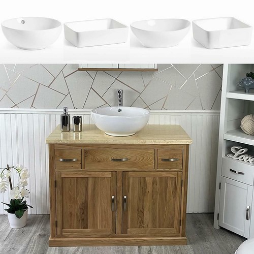 Mobile bagno mobiletto rovere