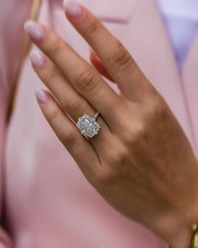 Anello 4,0 ct taglio smeraldo
