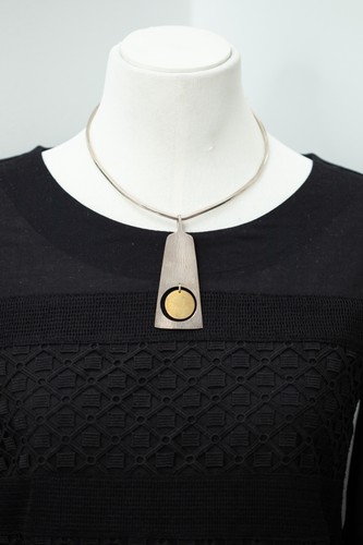 Collana con ciondolo sterling