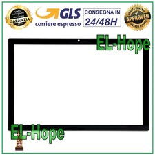 TOUCH SCREEN VETRO MEDIACOM SMARTPAD AZIMUT3 LITE M-SP1AZ3L ORIGINALE NERO