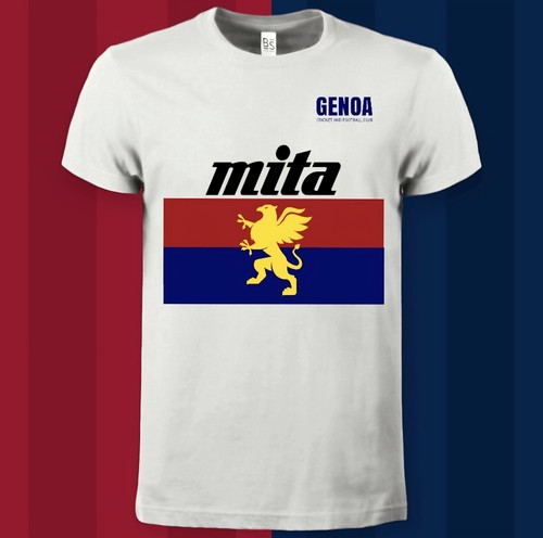 Shirt genoa fans mita casual - t-shirt,