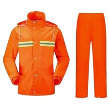 impermeabile antipioggia mantella pantalone giacca lavoro alta visibilità