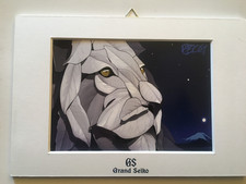 Grand Seiko  Gadget quadretto White Lion in carta cm 24,5 x 16,5