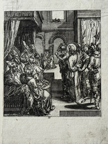 Goltzio cristo prima caifa - goltzio,