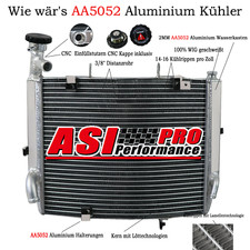 Radiatore alluminio racing per
