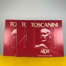 arturo toscanini aida - 3 lp -