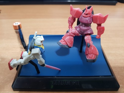 Gashapon diorama gundam 78 - gashapon, rx-78