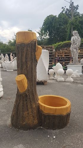 Fontana effetto finto legno - effetto,