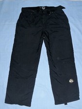 PANTALONE VINTAGE HIGH TECH-TEX SCI SNOWBOARD QUICKSILVER uomo TRASPIRANTE L