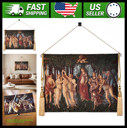 Botticelli primavera arazzo - botticelli,