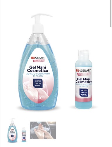 Gel igienizzante mani