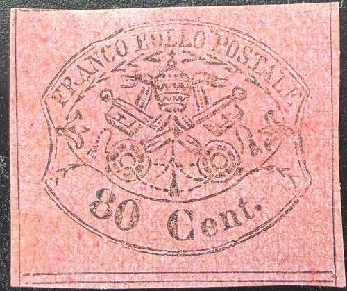1857 toscana centesimi - 1857, 80