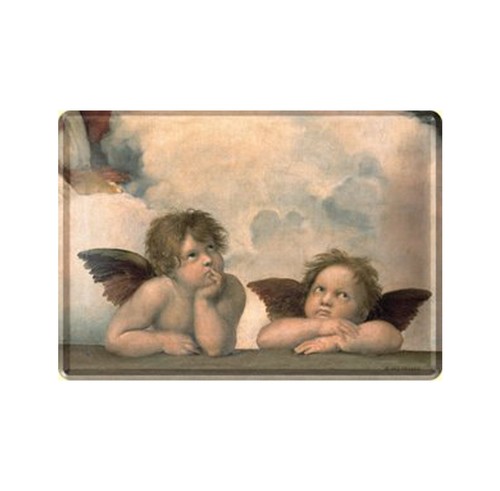 Cartolina latta angelo arte - cartolina, in