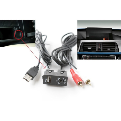 Presa pannello auto aux - presa, aux+usb