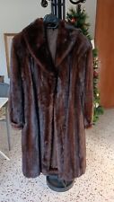 Pelliccia visone maschio marrone condizioni ottime