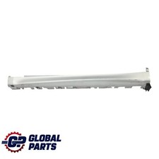 BMW X5 F15 Gonna Laterale Sinistra M Sport Striscia davanzale Glacier Silber A83